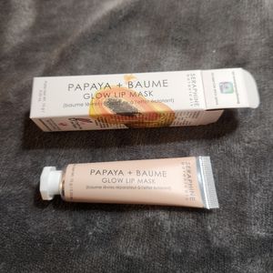 Seraphine Botanicals Papaya + Baume Glow Lip Mask